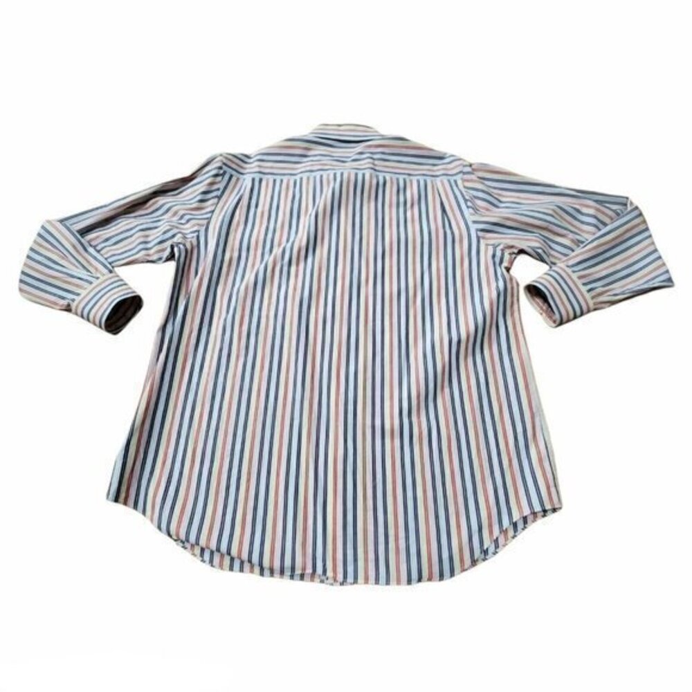 NEIMAN MARCUS Men's Long Sleeve Button Front Shirt Sz XL Extra Large Multi Color - Picture 2 of 4